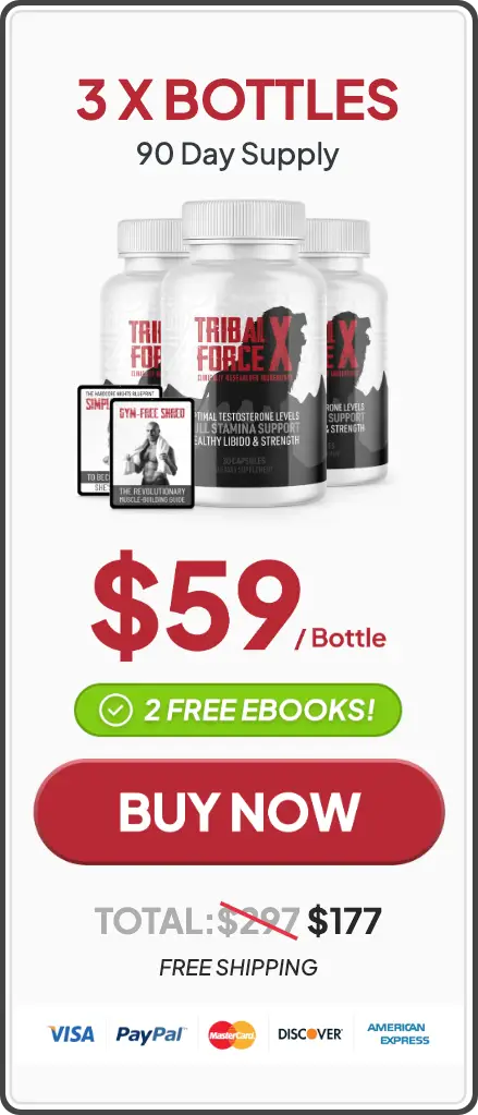 TribalForce X Buy 3 Bottles